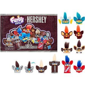 Furby Minis 12 Pack The Hershey Company Figures Tiny Collectible 1 Inch Sealed